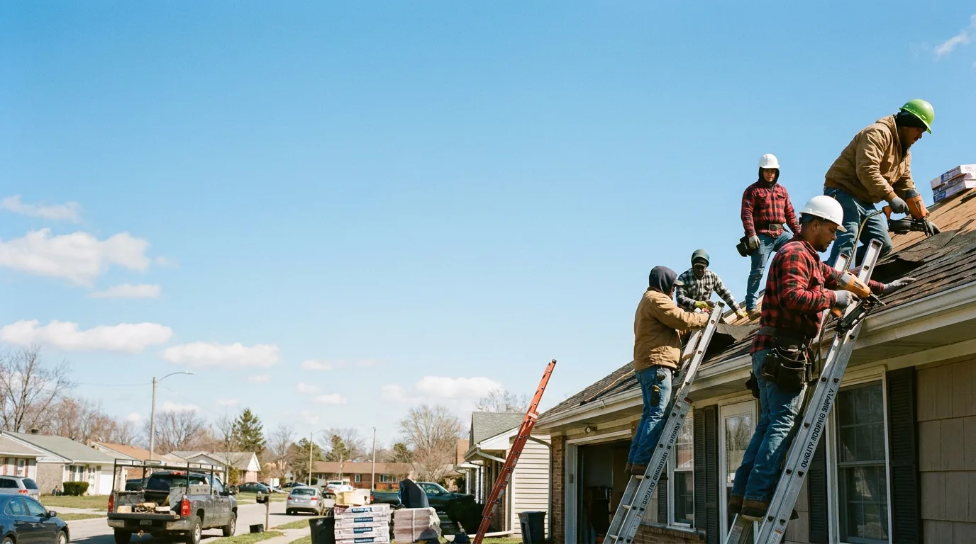 Roofing in Tallula, IL near me
